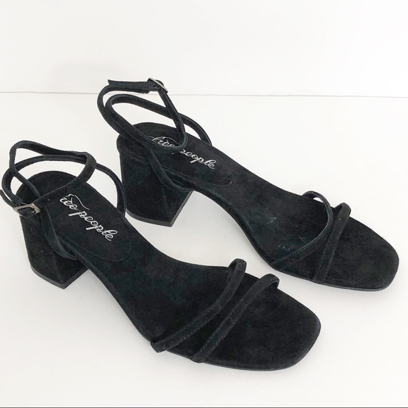 free people gabby block heel